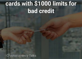 guaranteed approval credit cards with $1000 limits for bad credit