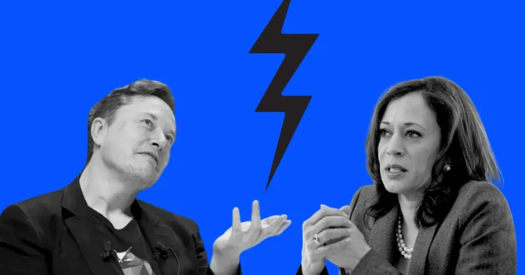 Elon Musk Slams Harris for Dodging Key Issues