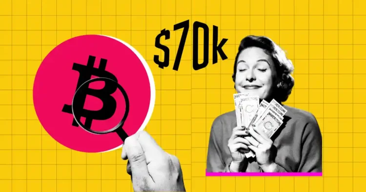 Bitcoin Breaks Long Channel Pattern, Eyes on $72,000