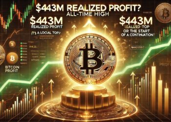 Bitcoin Realized Profit Hits ATH At $443 Million – Local Top Or Continuation?